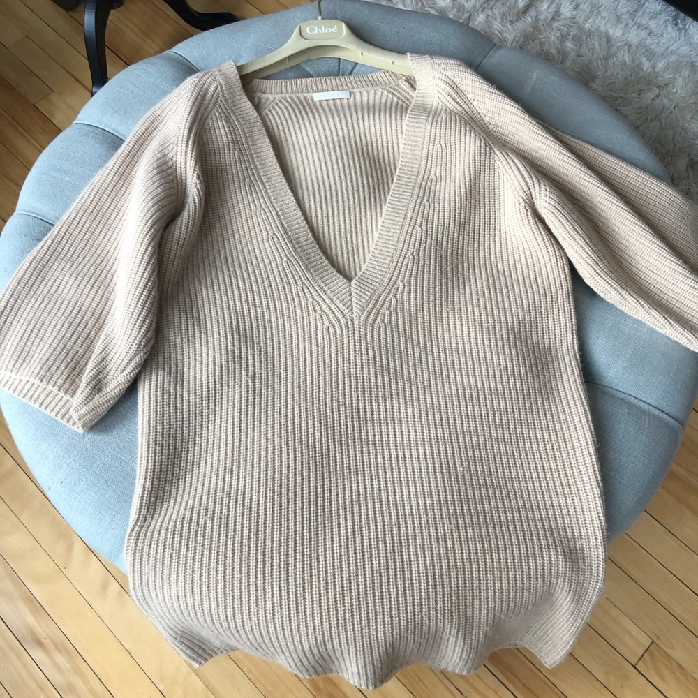 Chloé cashmere maxi sweater